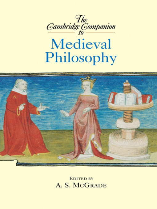 Cover image for The Cambridge Companion to Medieval Philosophy
